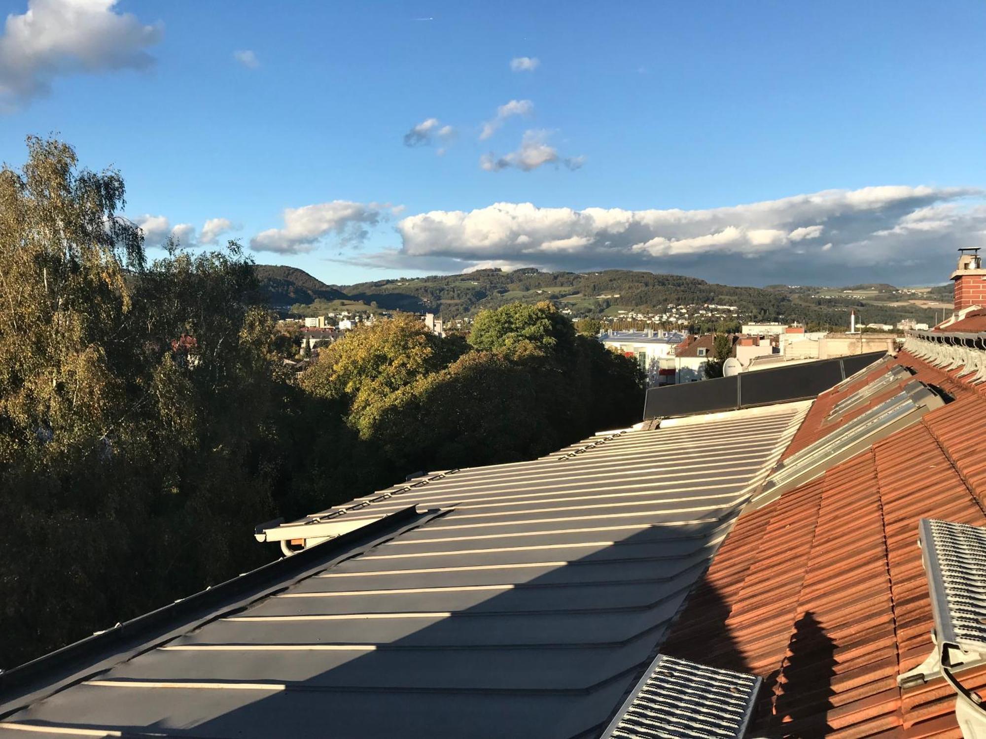 Stadtoase Mit Traumhaftem Ausblick Linz Exterior photo